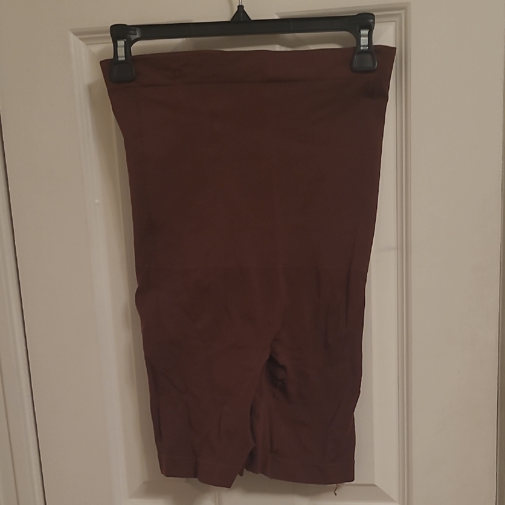 Shapermint Essentials Chocolate High-Waisted Shorts